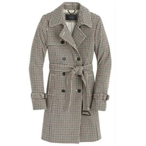 J. Crew wool blench trench coat